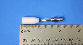 108-0301-001 Cinch 10 Pcs-banana Plug Connector Solderless White