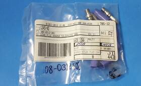 Cinch 108-0312-001 5pcs- Banana Plug Connector Solderless Purple