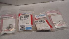 Cpmc-tnc-1 Cinch 729198457945 Lot Of 4 Tnc Male Crimp Connector For Rg-58 Cable
