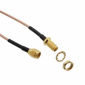 Ac-s01sp-s01bh-316-15 Cinch Connectivity Solutions Johnson 415-0031-006 Sma Plug To Bulkhead Jack Cable Rg-316 6 Inch Ac-s01sp-s01bh-316-15 Cinch Connectivity Solutions Johnson 415-0031-006 Sma Plug To Bulkhead Jack Cable Rg-316 6 Inch