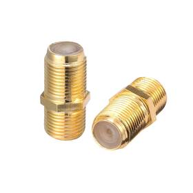 Zjt030 Ck Rf F Female To Adapter Coaxial Cable Connector Copper Gold-plating For