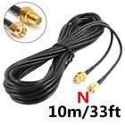 3m-5m-10m Cla20871 Unbranded Coaxial Extension Cable For Wifi Lan Wan Router Antenna