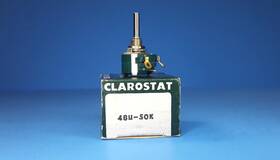 4.8m-50k Clarostat 19-7410 One Piece Potentiometer 48u-50k 50k Ohms