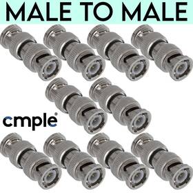 Variation-com-1172-1175 Cmple 10pcs Bnc To Connector Coax Cable Straight Coupler Right Angle Adapter