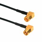 Co-174rasmax2-000.6 Amphenol Black Sma Coaxial Cable Ohm Right To 812834026855