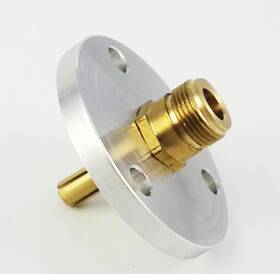 Co0da78-n-11 Codiyasca 7/8 Eia Flange To N Female-connector Adapter- Rf -heliax- Broadcast-eia Co0da78-n-11 Codiyasca 7/8 Eia Flange To N Female-connector Adapter- Rf -heliax- Broadcast-eia