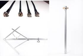 Bays-3kw Codiyasca Ldp4s Fm 4 Antenna System-broadcast Radio-jumper Cable Power Divider Included