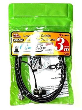Rg-174 Comet Industries Ck-3m Deluxe Mobile Mount Cable Assembly 3 M / 9 -step Coax Rg-174 Comet Industries Ck-3m Deluxe Mobile Mount Cable Assembly 3 M / 9 -step Coax