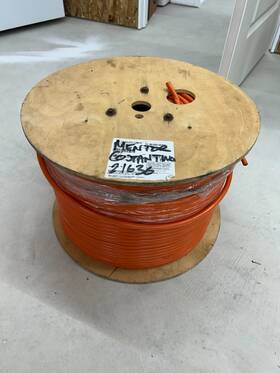 4545103 Commscope Partial Roll Orange Coax Drop Cable