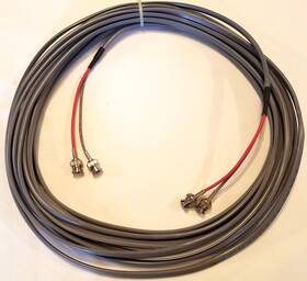 735t2 Commscope Cable Bnc-bnc Dual Bnc 75 Ohm 40 Feet 735t2 Commscope Cable Bnc-bnc Dual Bnc 75 Ohm 40 Feet