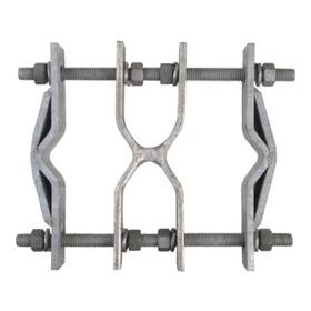 Db365-sp5 Commscope - Andrew Pipe Mounting Kit Galvanized Steel 1.29 To 5