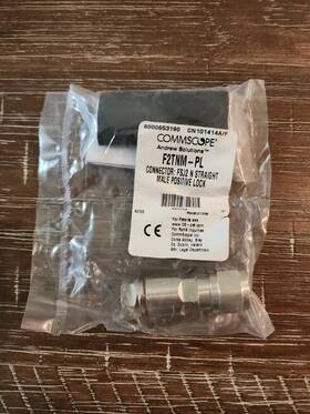 F2tnm-pl Commscope N Male Connector For 3/8 Inch Fsj2-50 Coaxial Cable