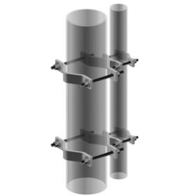 Js-s100-ssh Commscope - Tapered Pipe-to-pipe Adapter Js-s100-ssh Commscope - Tapered Pipe-to-pipe Adapter