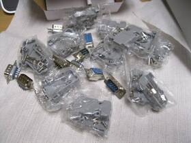 Connectors Pro 1015-h09m-10s 10 Pcs Plastic Hood &db9 Male Solder