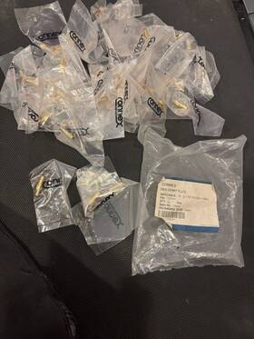 Connex 132195 Sma Crimp Plug For Rg-223u Cable. Lot Of 40