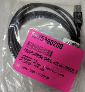 Cg-30actssl-1.8m Coolgear 6ft 1.8m Usb 3.2 Gen 1 Single Screw Lock Type-a To C Cable