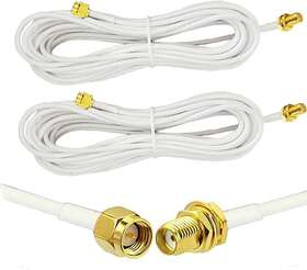Coronir 313111959946 33ft Sma Extension Cable Male To Female Wifi Antenna C