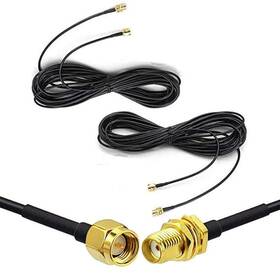 Coronir 791378922420 2pack 33ft Sma Extension Cable Male To Female Rf Connector Adapter Wifi Coronir 791378922420 2pack 33ft Sma Extension Cable Male To Female Rf Connector Adapter Wifi