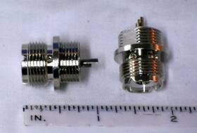 4306000 Cti Lot Of 10 - Uhf Rf Coaxial Bulkhead N Receptacle So-239 Female 4306000 Cti Lot Of 10 - Uhf Rf Coaxial Bulkhead N Receptacle So-239 Female