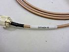 Cxta142a-10 Cxta42a-10 Male To Plug Crimp Jumper Coax Cable For Rf