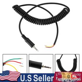 E002-a122 Darupsun 4 Wire Speaker Mic Cable Line For Yaesu Vx120 Hx290 Hx400is Evx-s24 Ft270r Radio