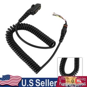 E002-a123 Darupsun Radio Speaker Mic Microphone 8 Pin Cable For Hytera Pd580h Pd788 Pd782 Pd785