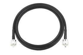 Davis Rf 8x-18st Rg-8x Jumper 18 Ft With Pl-259 Connectors For Ham And Cb Made In Usa