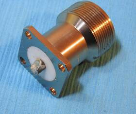 3413000n911-003 Delta Type Lc Coaxial Panel Connector Long Neck - Used 3413000n911-003 Delta Type Lc Coaxial Panel Connector Long Neck - Used