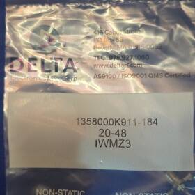 Delta Electronics Mfg. Corp. 1358000k911-184 Rf Coax Sma Female Connector 1358000k911 3-hole Flange Mount Lot Of 100