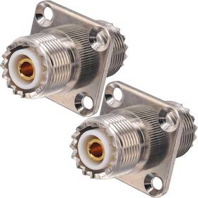 So239 Dgr 445019815857 Rf To Chassis Mount Connector Coaxial Female