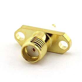 Dgzzi 786467903060 5-pack Sma Female Rf Coaxial Adapter 2 Holes Panel Mount Solder Post Plug Jac Dgzzi 786467903060 5-pack Sma Female Rf Coaxial Adapter 2 Holes Panel Mount Solder Post Plug Jac