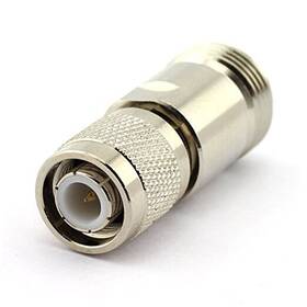 8541674540 Dgzzi 2-pack Tnc Male To N Female Rf Coaxial Adapter Coax Jack