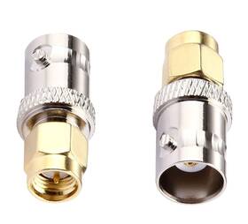 Dht Electronics 508959600864 2pcs Rf Coaxial Coax Adapter Sma Male To Bnc Female Dht Electronics 508959600864 2pcs Rf Coaxial Coax Adapter Sma Male To Bnc Female