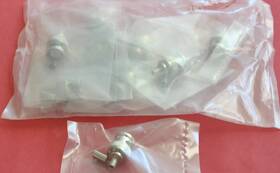 Dls B-001-2dgn-a A Pack Of 10 Bnc Male Crimp For Rg58 Cable Connector