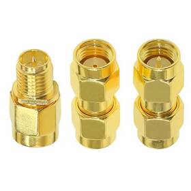 Doimi Smamadpk1 Sma Connectors Kit 3 Types - Goldplated Brass Adapter Coaxial 1