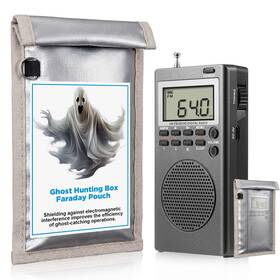 Mx-dunzy-2436 Dunzy Ghost Hunting Equipment Set Box Radio With Faraday Pouch Paranor