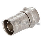 E-168 Lot Of 3 Cmple Rg Connector Crimp On Type Coax Coaxial Cable E-168 Lot Of 3 Cmple Rg Connector Crimp On Type Coax Coaxial Cable