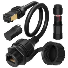 Zq-gen3-rj45-1 Eazuse Starlink Ethernet Adapter Gen 3/mini Mini Cable Extension To Rj45