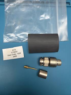 Cts022 Ecs Cts122 Tnc Coax Connector Straight Rf Avionics / Cts022 Ecs Cts122 Tnc Coax Connector Straight Rf Avionics /