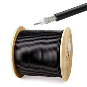 Rg58 Eightwood 607841575065 Eightwod A/u Rf Coaxial Cable Flexible Low Loss Coax 50 Feet