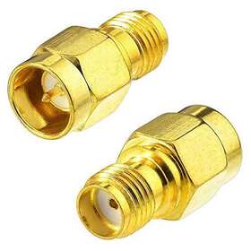 Eightwood 712321181787 Sma Male To Female Adapter Quick Push-on Connector 2 Pack For Rf Test Fitting