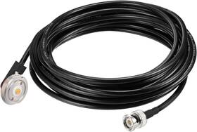 Rg58 Eightwood 744110469547 Nmo Antenna Mount To Bnc Male Coax Connector Extension Cable 16.4 Rg58 Eightwood 744110469547 Nmo Antenna Mount To Bnc Male Coax Connector Extension Cable 16.4