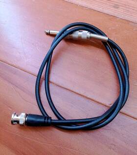 Ac-b01sp-35msp-174 Eightwood Bnc Male To 3.5mm Mono 1/8 Inch Ts Plug Cctv Camera Monitor Antenna Rg174 Cable