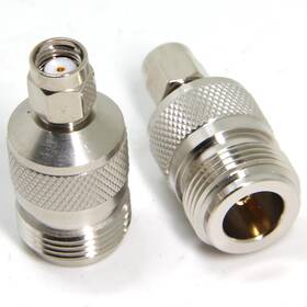 An-223 Electronic 2-pack Rp-sma Reverse Polarity Male To N-type Female Antenna Cable Adapter Conne An-223 Electronic 2-pack Rp-sma Reverse Polarity Male To N-type Female Antenna Cable Adapter Conne