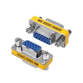 Hdb15 Enuoda Vga Coupler 2 Pack Svga Connector 15 Pin Female To Mini Gender Cha