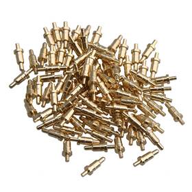 Etfbuy 313115471437 Golden Plating Copper Spring Pogo Pins Probes Replacement For Pogopin Pack