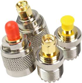 Pl259 Exgoofit 313055168152 Sma So239 Adapter 4pcs Uhf To Male Female Connector Kit 4 Ty