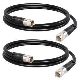 Pl259 Exgoofit 313087251297 Rg8x Jumper Cable 3ft 2 Pack Coaxial C