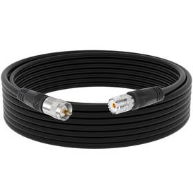 Exgoofit Sma105015 Rg8x Coaxial Cable 50ft Cb Coax Uhf Pl259 Male To Female Low Loss