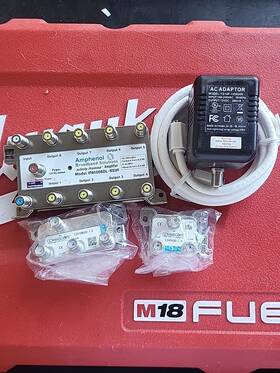 Ipa1008dl-rsvf Extreme 781360234563 Amphenol 8 Way Splitter Broadband With Voip